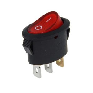 OVAL IŞIKLI ANAHTAR ON-OFF 3P 220V