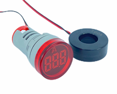 22MM DİJİTAL AMPERMETRE 0-100A AC KIRMIZI