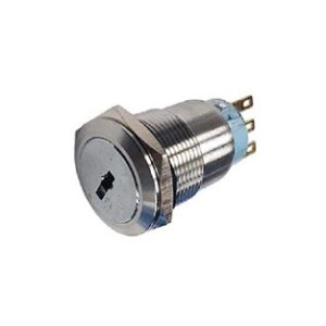 19mm Metal Anahtarlı Switch 0-I IP65