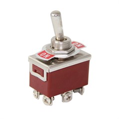 Toggle Switch 6P ON-OFF Ø12mm