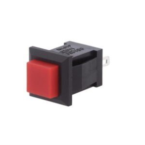 BUTON PLASTİK KALICILI 2P KIRMIZI