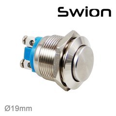 Metal Buton Çıkık Ø19mm