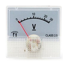 VOLTMETRE 48X45MM (EKRAN 44X25MM) 30V DC
