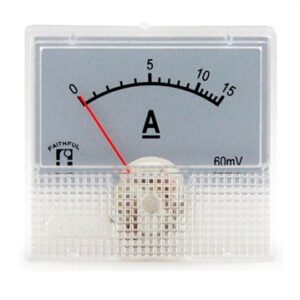 AMPERMETRE 48X45MM (EKRAN 44X25MM) 15A DC