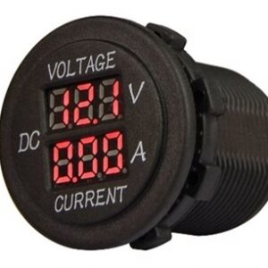 VOLT/AMPERMETRE PANO TİP 28MM 12V 36V