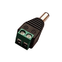 DC JAK 2,1MM UZUN KLEMENSLİ FİŞ ERKEK