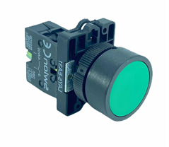 22mm Yaylı Start Buton Kontak NO/NC
