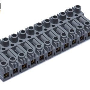 Soket Li 12 Pin Sıra Klemen 16 Amper (Pirinç İletkenli)