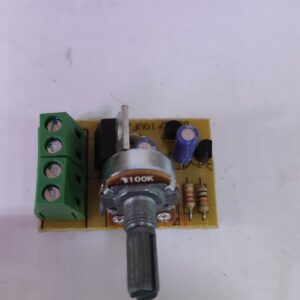 12V Hız Ayarlı Flaşör Tek Led
