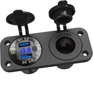 2 Li Çerçeve Araç Içi Panotip Göstergeli Usb Çakmaklık