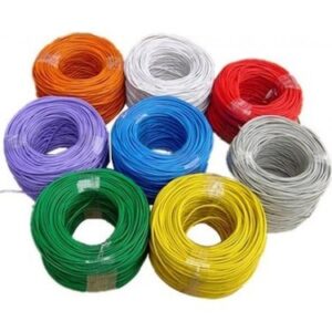 1X 0,22 Mm Montaj Kablosu 100 Metre Nyaf İçi Çoklu Kalaylı Kahverengi