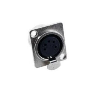 5 Pin Canon Xlr Konnektör Şase Tipi Dişi
