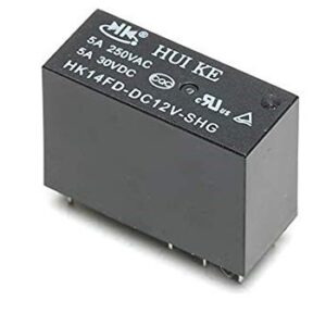 12V Çift Kontak Röle Huike 4052 12V 5A Hk14Fd Dc12V Shg