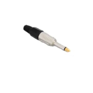 6.3Mm Mono Canon Tip Metal Jak