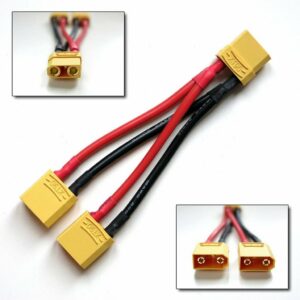 Xt-30 Paralel 1 Dişi 2 Erkek Y Kablo 10 Cm 12 Awg 4 Mm²