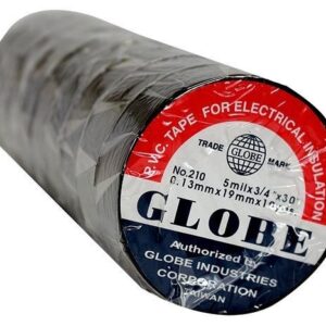 Globe İzole Bant 10 Adet Siyah