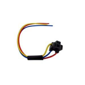 H4 Ampul Duyu-Soketi-Atom Far Fişi 1.5 Mm Kablolu 10Cm 1 Ad...